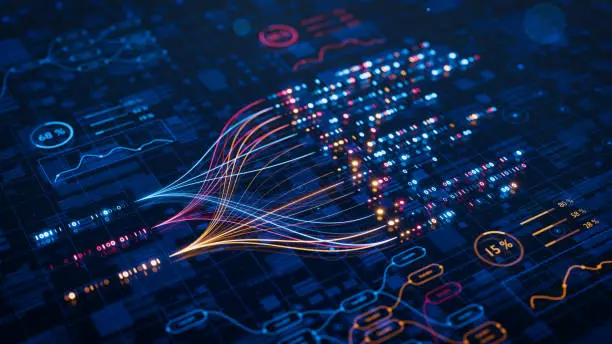 PIM system dashboard and product information management data flow